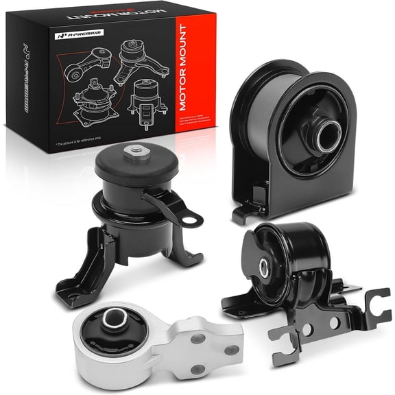 A-Premium Engine Motor and Transmission Mount Kit Compatible with Ford Escape 2005-2012 & Mazda Tribute & Mercury Mariner 2005-2011, 4-PC Set, Replace# 6L8Z-6068-AA, 9L8Z-6P094-C