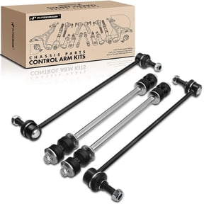 A-Premium Set of 4, Front & Rear Sway Bar Links Kit Stabilizer Bar Links Compatible with Chevrolet Traverse 2009-2017, GMC Acadia 2007-2016, Buick Enclave 2008-2017, Saturn Outlook 2007-2010