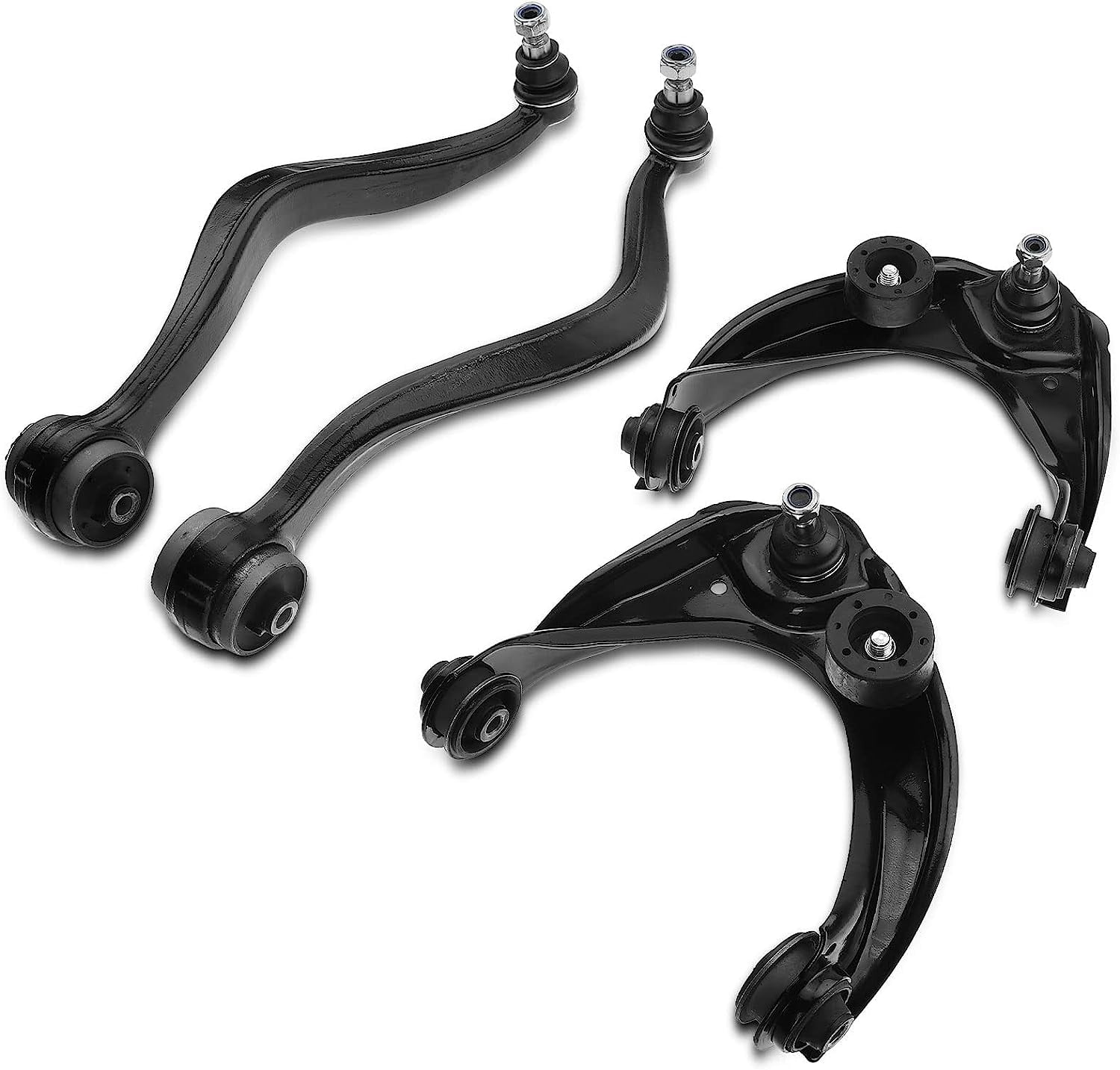 A Premium Set of 4, Front Lower Control Arm, Lower Ball Joint, C 並行輸入品 : A-Premium Set of 4, Front Lower Control Arm, Lower