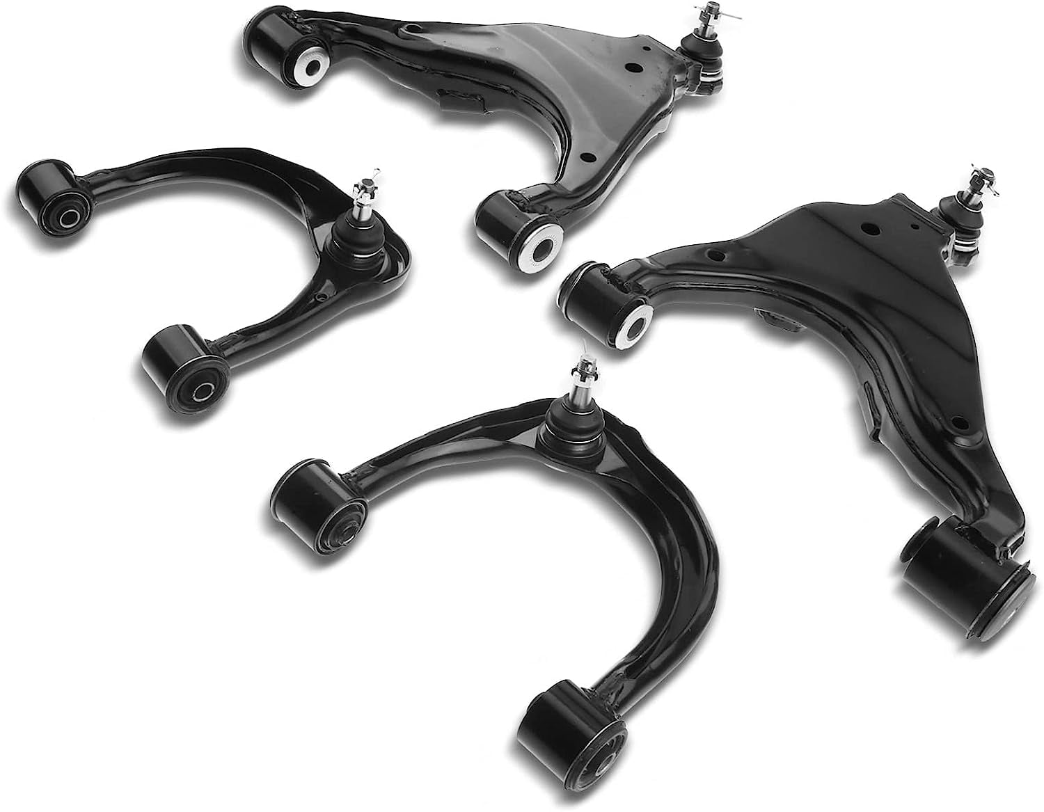 A Premium Set of 4, Front Upper Control Arm, Lower Ball Joint, C 並行輸入品 Upper Control Arms A-Premium Set Of 4, Front Upper Control Arm
