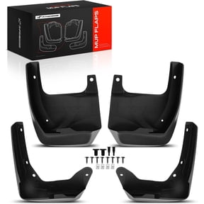 A-Premium Set of 4PCS Mud Flaps Splash Guards Mudguards Mudflaps with Hardware Kits Accessory Compatible with Honda Odyssey 2014-2017 Mini Passenger Van, Front and Rear (Driver & Passenger Sides)