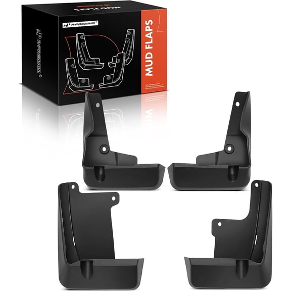 A-Premium Set of 4PCS Mud Flaps Splash Guards Mudguards Mudflaps with Hardware Kits Compatible with Toyota Camry 2018-2024, Front and Rear (Driver & Passenger Side)