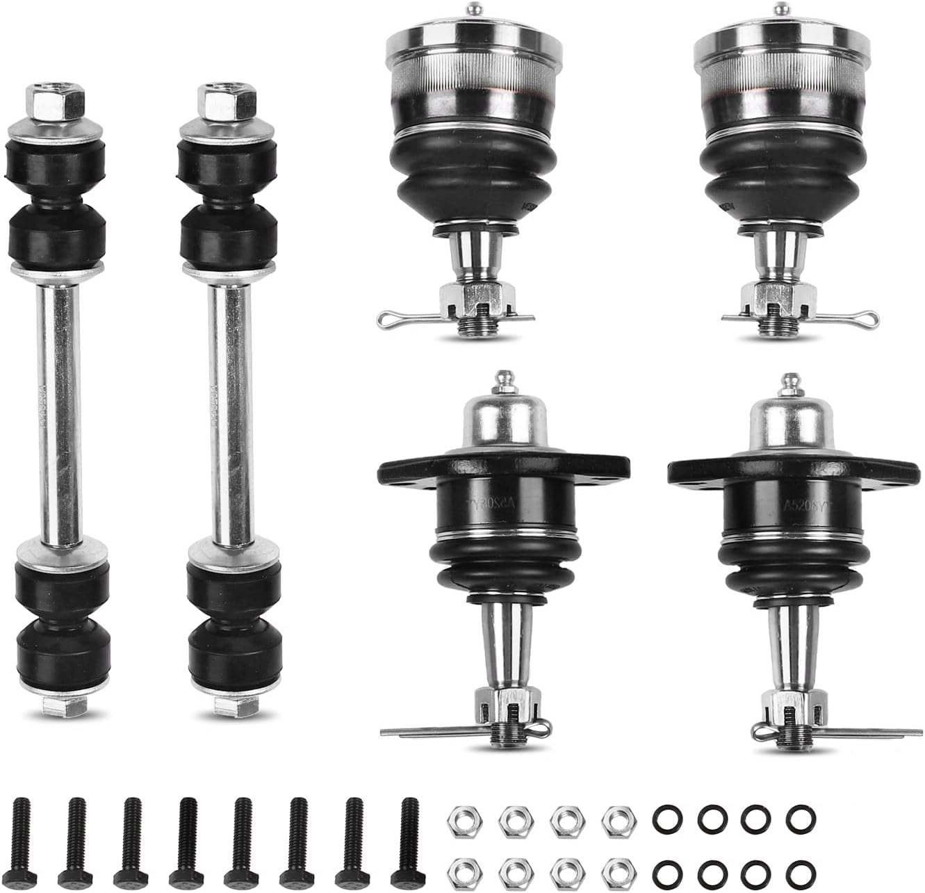 S2000 Front Lower Control Arm Upper Control Arm & Sway Bar Link Kit For Chevy S10, Blazer, GMC Jimmy – 2WD Front Suspension Front End Bushing Kit - Foto 8