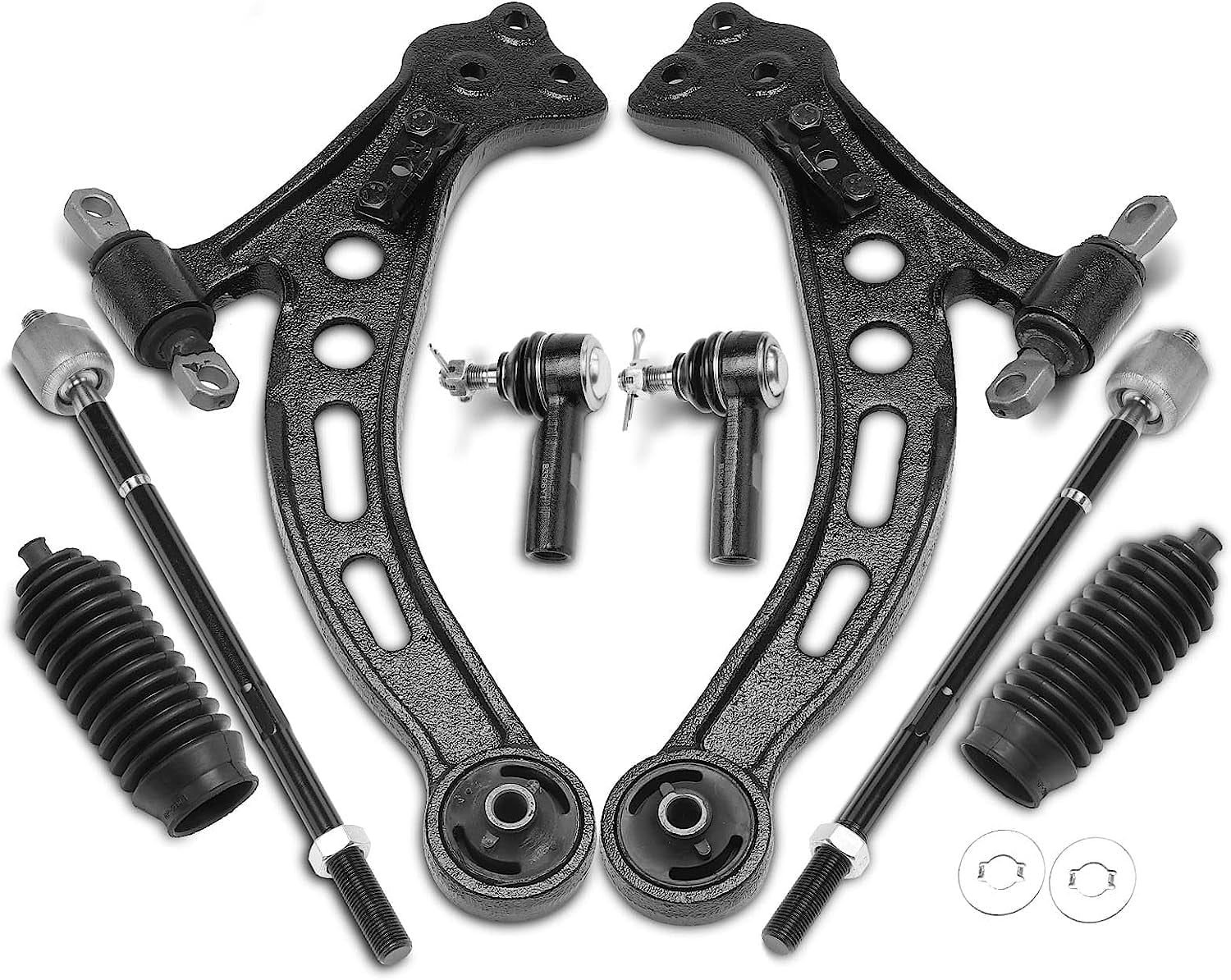 APremium Set of 8 Front Suspension Kit, Lower Control Arm Ball Joint