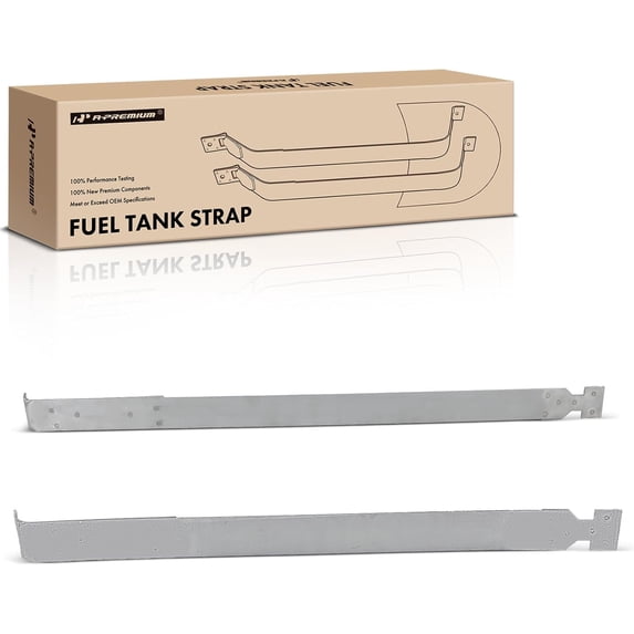 A-Premium Set of 2PCS Fuel Tank Straps Compatible with Ford Ranger 1986 ...