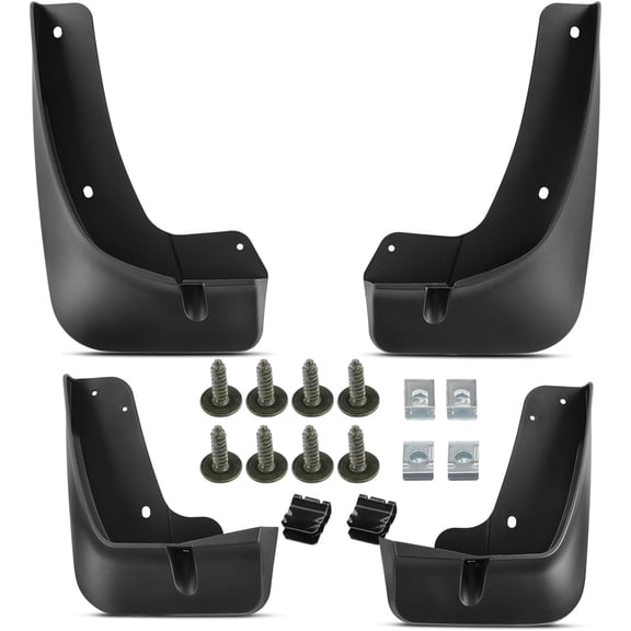 A-Premium Set of 4 Front & Rear Mud Flaps Splash Guards Mudguards with Hardware Kits Compatible with Mazda CX-50 2023-2024, 2.5L