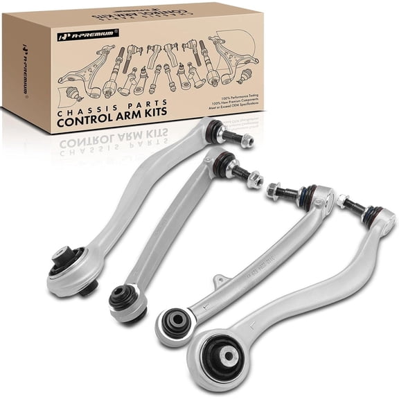 A-Premium Set of 4, Front Rearward Forward Control Arm Kit, with Ball Joint & Bushing, Compatible with BMW M4 2015-2020, M3 2015-2018, M2 2016-2021