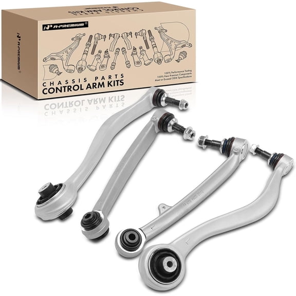 A-Premium Set of 4, Front Rearward Forward Control Arm Kit, with Ball Joint & Bushing, Compatible with BMW M4 2015-2020, M3 2015-2018, M2 2016-2021