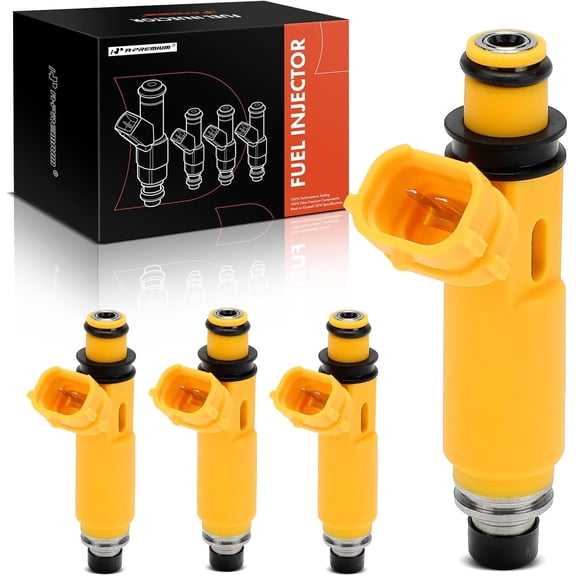A-Premium Set of 4 Fuel Injectors Compatible with Mazda RX-8 RX8 2004 2005 2006 2007 2008 2009 1.3L, Secondary