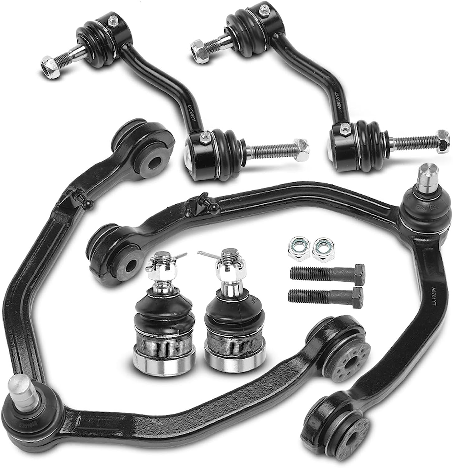 A Premium Set of 6, Front Upper & Lower Control Arm, Sway Bar Li 並行輸入品 Tie Rods Jeep Grand Cherokee A-Premium Set Of 6, Front Upper