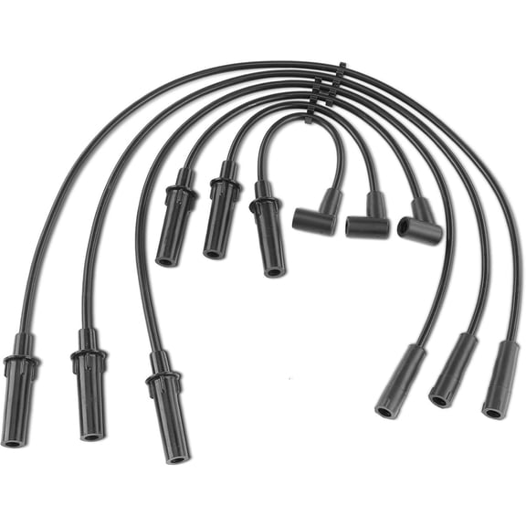 A-Premium Spark Plug Wire Compatible with Jeep JL Series Wrangler 2007 2008 2009 2010 2011 6-PC Set