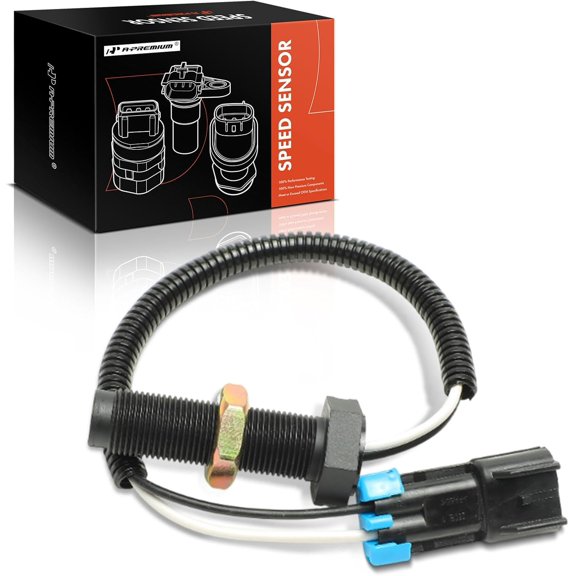 A-Premium Speed Sensor Compatible with Mack CF, CH, CHN, CHU, CL, CV, CXN, CXP, CXU, DM, DMM, FDM, GU7, GU8, LE, LEU, MC, MH, MR, MRU, MS300P Mid-Liner, MV, R, RB, RD, RM, RM, RW, Screw In Style