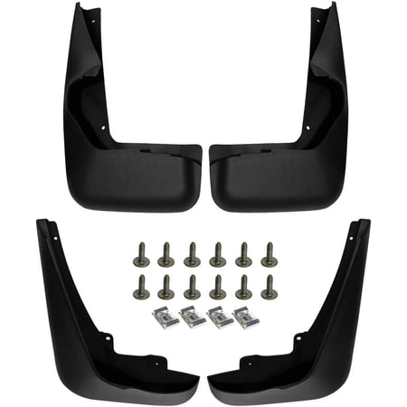 A-Premium Splash Guard Mud Flaps Mudguards Replacement for BMW X5 Series E53 2000 2001 2002 2003 2004 2005 Sport Utility Front & Rear 4-PC