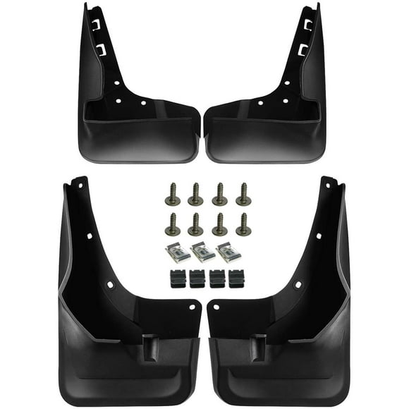 Mud Flaps For Renault Captur 2013-2018 - Front & Rear Splash Guards Set With Mounting Hardware 1 thumbnail image
