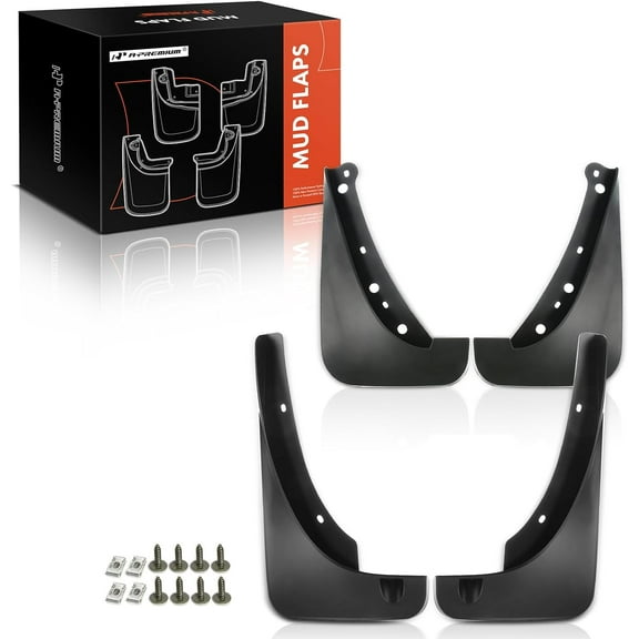 A-Premium Splash Guard Mud Flaps Replacement for Buick Enclave 2008-2017 Front and Rear 4-PC Set