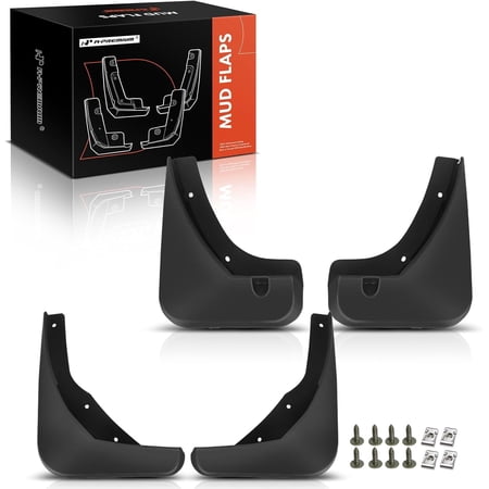 A-Premium Splash Guard Mud Flaps Replacement for Cadillac XTS 2013-2018 Without Side Skirts 4-PC Set