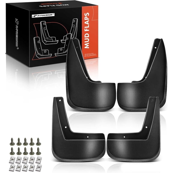 A-Premium Splash Guard Mud Flaps Replacement for Chevrolet Equinox 2010-2017 4-PC Set