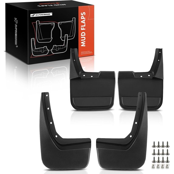 A-Premium Splash Guard Mud Flaps Replacement for Lincoln Navigator 2018-2019 4-PC Set