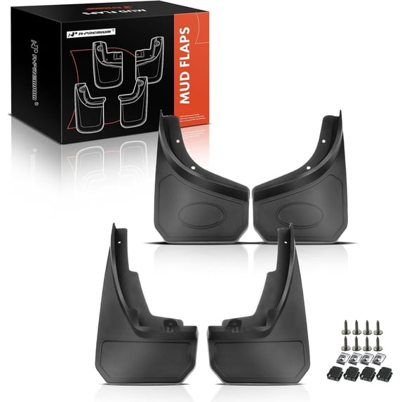 A-Premium Splash Guards Mud Flap Compatible with Land Rover Defender 110 2020-2021 Defender 90 2020 Front & Rear Wheels 4-PC Set