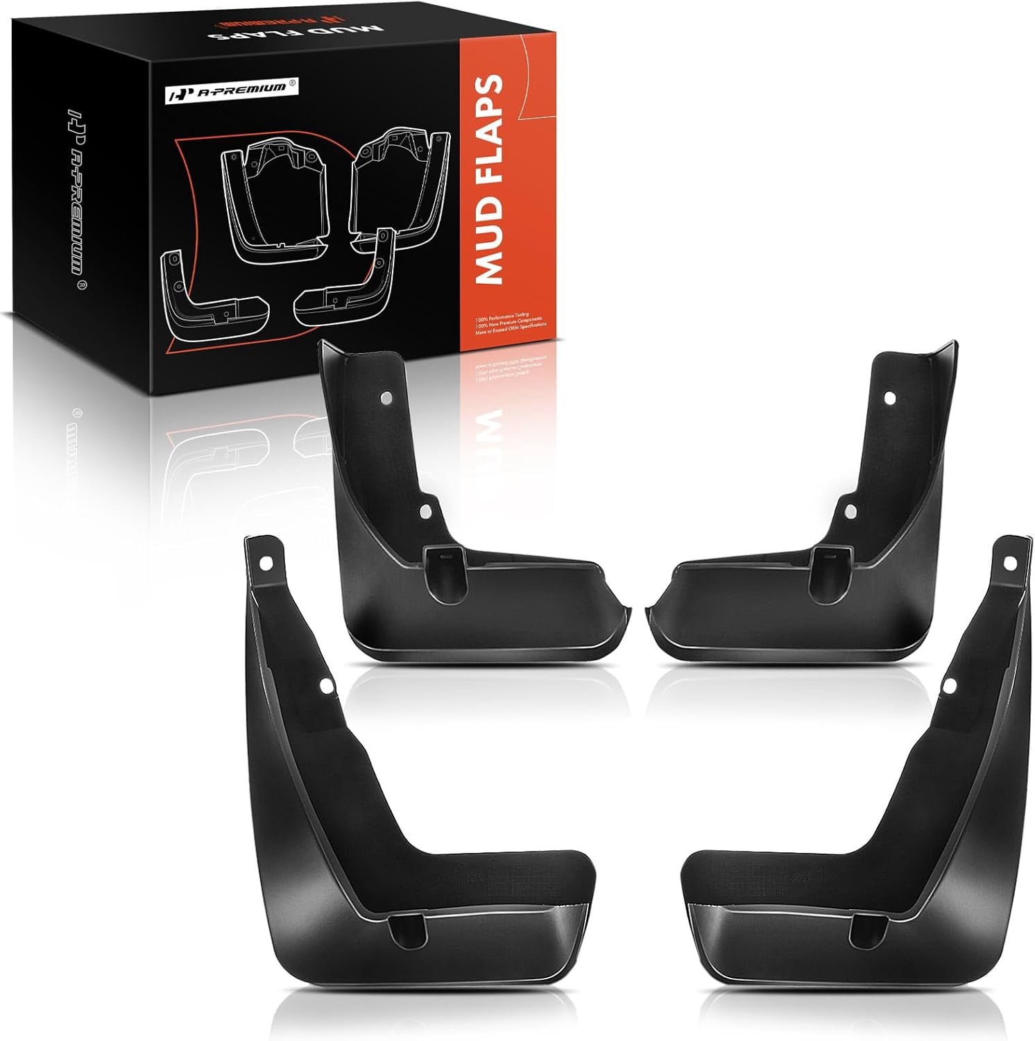 A-Premium Splash Guards Mud Flaps Mud Guards Compatible with Acura RDX Sport Utility 2019 2020 Front and Rear 4-PC