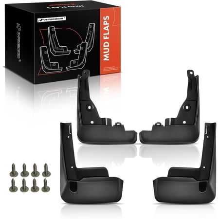 A-Premium Splash Guards Mud Flaps Mudflaps Compatible with Toyota Corolla 2020 Front & Rear 4-Pcs