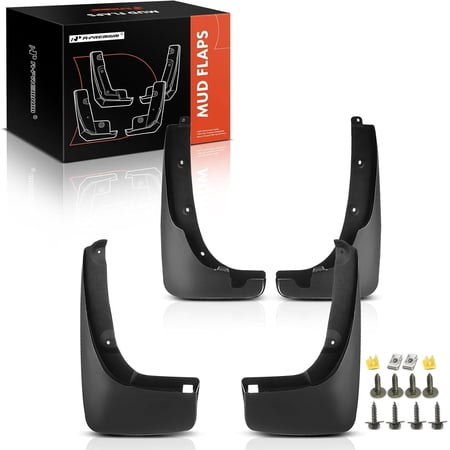 A-Premium Splash Guards Mud Flaps Mudflaps Compatible with Toyota RAV4 Base Sport L 2000-2005 Front & Rear 4-Pcs Kit