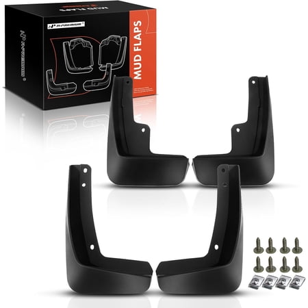 A-Premium Splash Guards Mud Flaps Mudflaps Mudguards Compatible with Buick Envision 2016-2019 Front & Rear 4-Pcs Kit