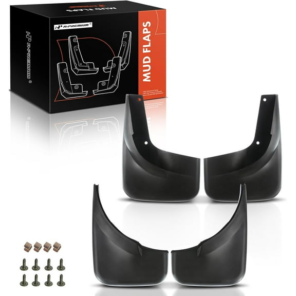 A-Premium Splash Guards Mud Flaps Mudflaps Mudguards Compatible with Volkswagen Jetta 2006-2009 Front & Rear 4-Pcs Kit