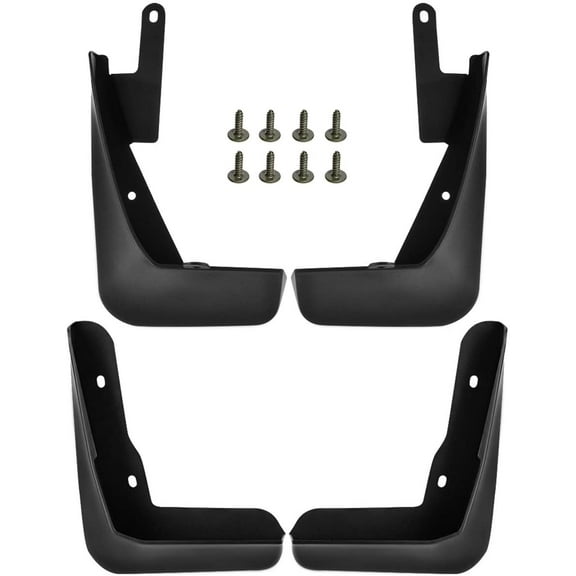 A-Premium Splash Guards Mud Flaps Mudflaps Replacement for 2014-2015 Lexus IS250 2014-2016 IS350 2016 IS300 4-PC Set