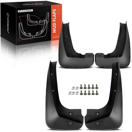 A-Premium Splash Guards Mud Flaps Mudflaps Replacement for BMW E83 Series X3 2006-2010 with Running Board Front and Rear 4-PC Set