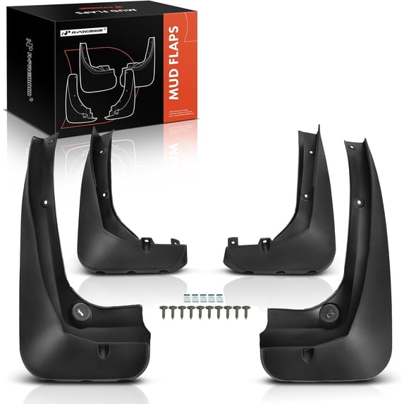 A-Premium Splash Guards Mud Flaps Mudflaps Replacement for BMW F25 Series X3 2011-2016 without Running Board Only Front and Rear 4-PC Set