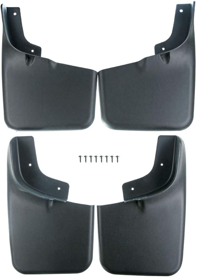 A-Premium Splash Guards Mud Flaps Mudflaps Replacement for Ford F-150 F150 2004-2014 with Factory Fender Flares 4-PC Set…
