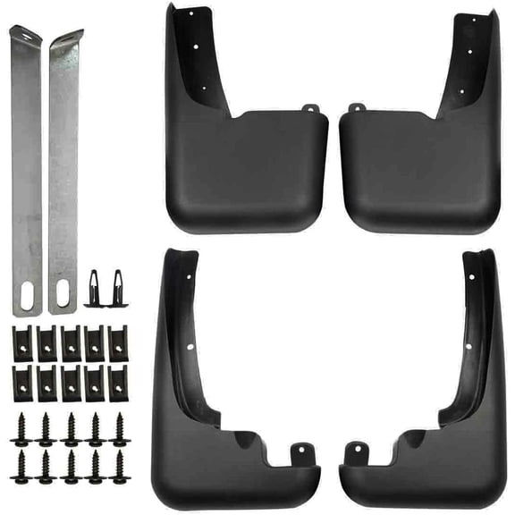 A-Premium Splash Guards Mud Flaps Mudflaps Replacement for Ford F-250 F-350 F-450 F-550 Super Duty 1999-2010 with Factory Fender Flares 4-PC Set