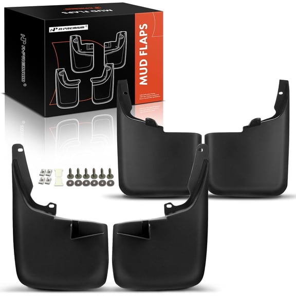 A-Premium Splash Guards Mud Flaps Mudflaps Replacement for Ford F-250 F-350 Super Duty 2011-2016 without Factory Fender Flares 4-PC Set