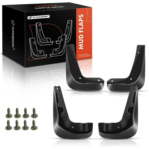 A-Premium Splash Guards Mud Flaps Mudflaps Replacement for Ford Focus 2012-2016 Sedan only 4-PC Set