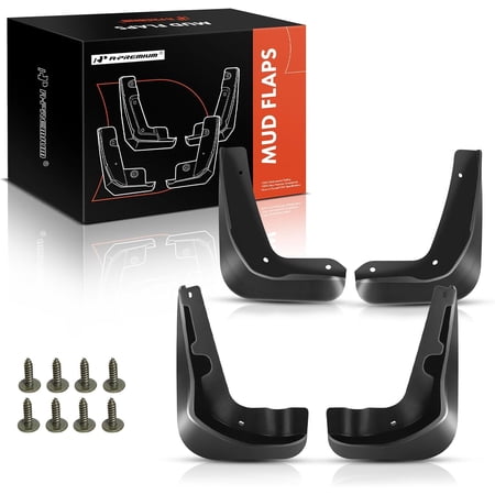 A-Premium Splash Guards Mud Flaps Mudflaps Replacement for Ford Focus 2012-2016 Sedan only 4-PC Set