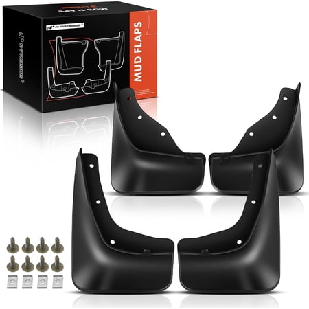 A-Premium Splash Guards Mud Flaps Mudflaps Replacement for Lincoln MKC 2015-2017 Front and Rear 4-PC Set