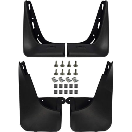 A-Premium Splash Guards Mud Flaps Mudflaps Replacement for Mini Cooper R55 Clubman 2010-2014 4-PC Set
