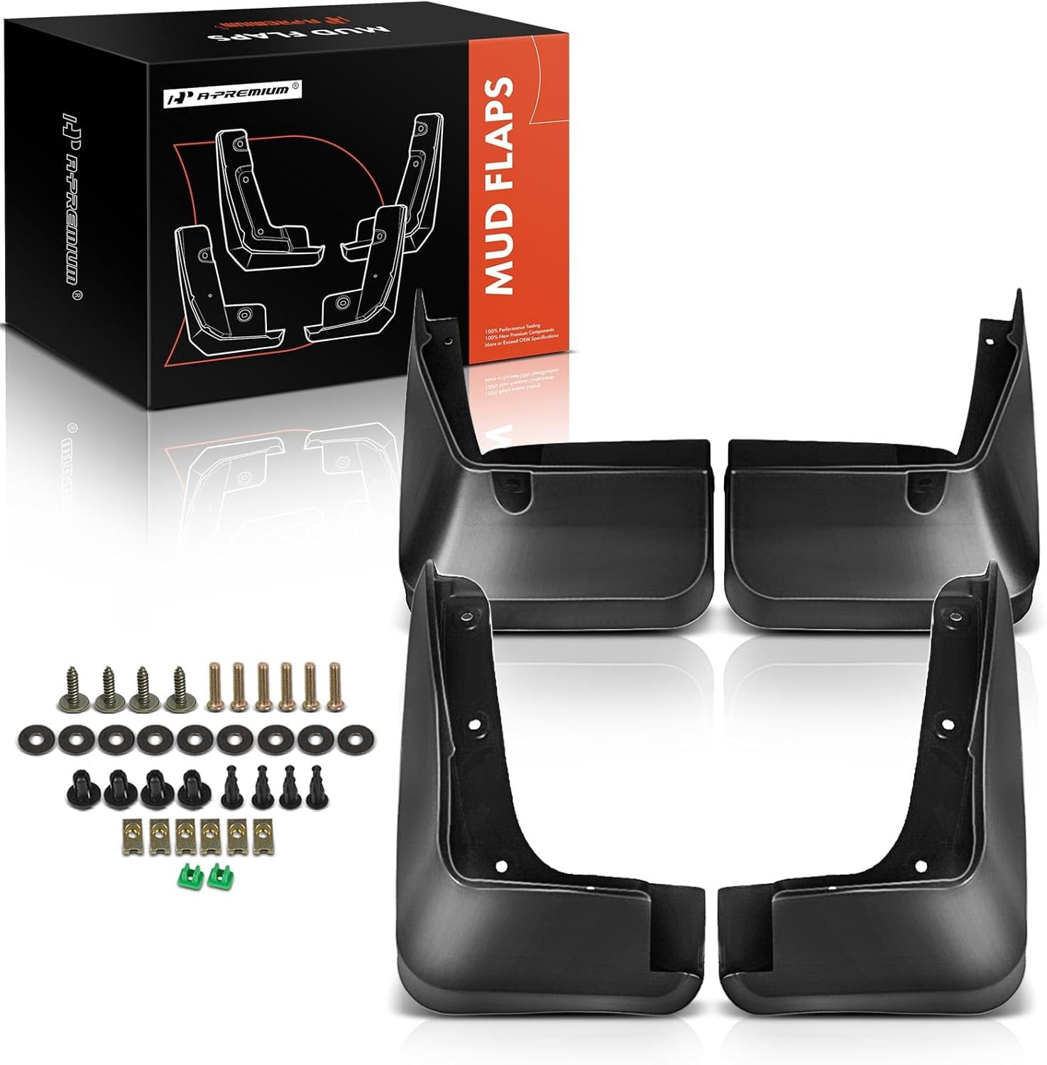 A-Premium Splash Guards Mud Flaps Mudflaps Replacement for Subaru Forester 2014-2016 Front and Rear 4-PC Set