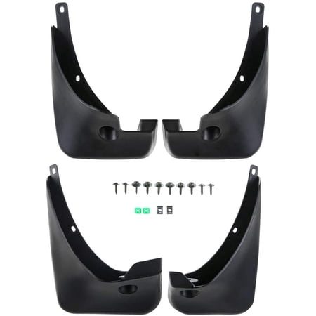 A-Premium Splash Guards Mud Flaps Mudflaps Replacement for Toyota RAV4 2006-2012 without Factory Fender Plares 4-PC Set