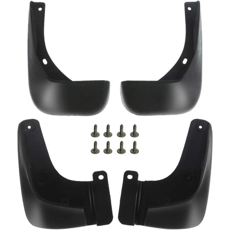 A-Premium Splash Guards Mud Flaps Mudguards Compatible with Hyundai Elantra 2011 Front and Rear 4-PC