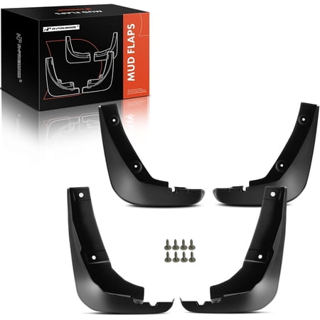 A-Premium Splash Guards Mud Flaps Mudguards Compatible with Mazda 6 GJ Series 2014 2015 2016 Sedan Front and Rear 4PCS
