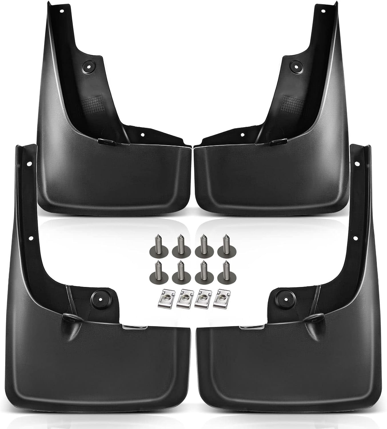 A-Premium Splash Guards Mud Flaps Mudguards Compatible with Toyota 4Runner 2010-2019 Front & Rear 4-Pcs