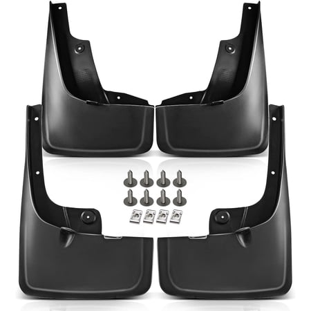 A-Premium Splash Guards Mud Flaps Mudguards Compatible with Toyota 4Runner 2010-2019 Front & Rear 4-Pcs