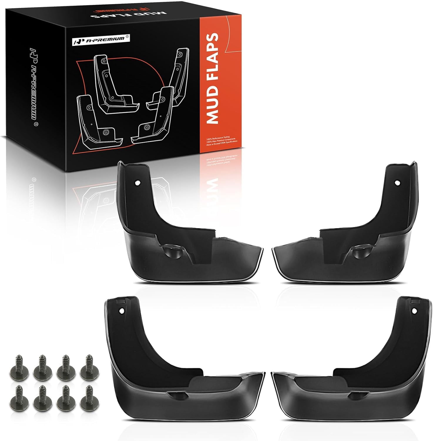 A-Premium Splash Guards Mud Flaps Mudguards Compatible with Toyota Avalon 2007-2012 Sedan Front & Rear 4-Pcs