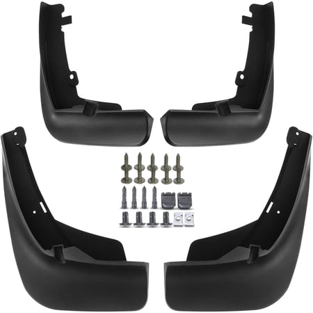 A-Premium Splash Guards Mud Flaps Mudguards Compatible with Volkswagen Touareg 2019 Sport Utility Front and Rear 4-PC