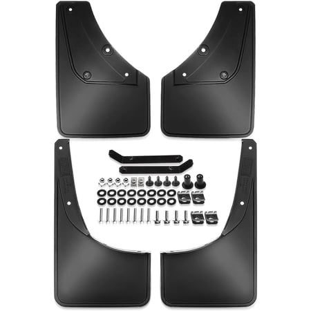 A-Premium Splash Guards Mud Flaps Mudguards Fender Compatible with Suzuki Jimny 2019 2020 Front and Rear 4-PC Set