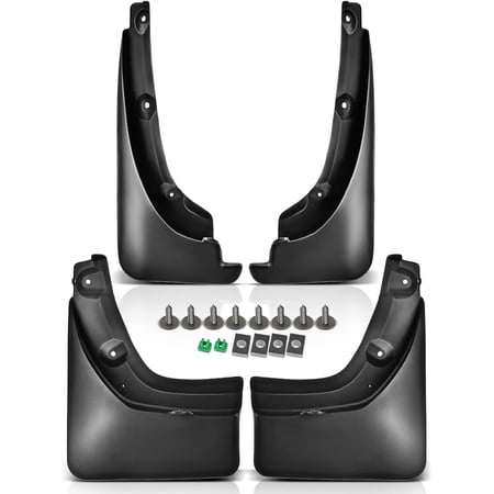 A-Premium Splash Guards Mud Flaps Mudguards Fender Compatible with Toyota 4Runner 2003-2009 Front and Rear 4-PC Set