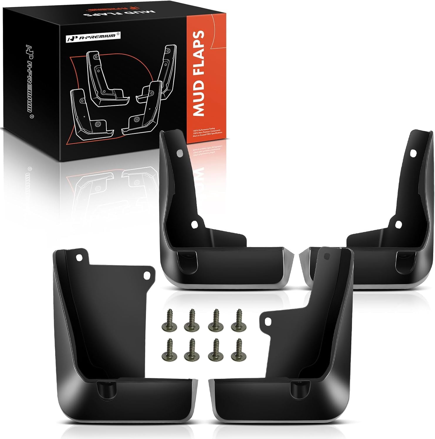 A-Premium Splash Guards Mud Flaps Mudguards Fender Compatible with Toyota Camry L LE XLE 2018 2019 2020 Sedan Front and Rear 4-PC Set