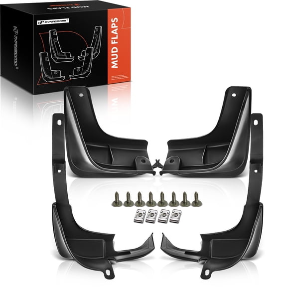A-Premium Splash Guards Mud Flaps Mudguards Fender Compatible with Toyota Corolla 1998 1999 2000 2001 2002 Front and Rear 4-PC Set